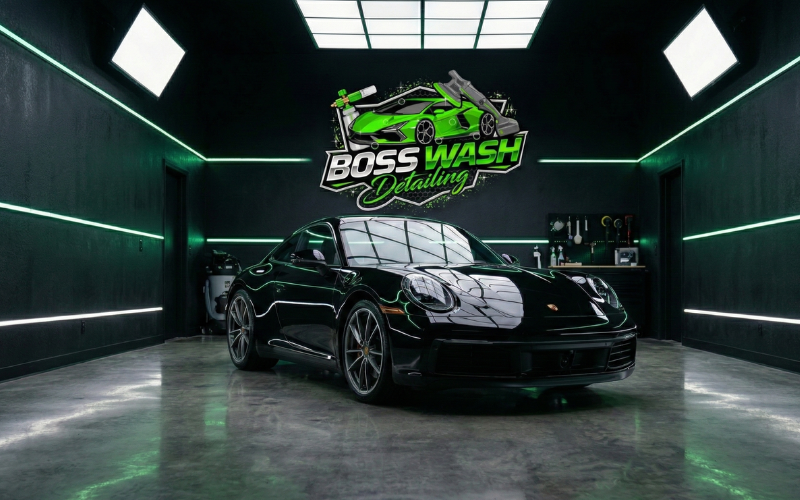 Boss Wash Detailing en action